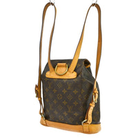 Louis Vuitton Louis Vuitton Vintage Montsouris Backpack Monogram Canvas Brown Canvas Backpack Bag (Pre-Loved)
