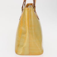 Louis Vuitton Houston Handbag Monogram Vernis Yellow Patent_Leather Tote Bag Bag (Pre-Loved)