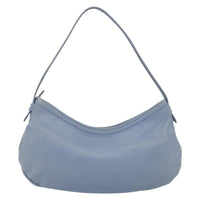 Salvatore Ferragamo Vala Shoulder Bag Leather Blue Leather Shoulder Bag Bag (Authentic Pre-Loved)