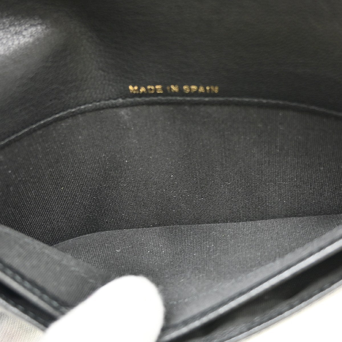 Chanel Timeless Cc French Wallet Caviar Black Calfskin Wallets Accessory (Pre-Loved)