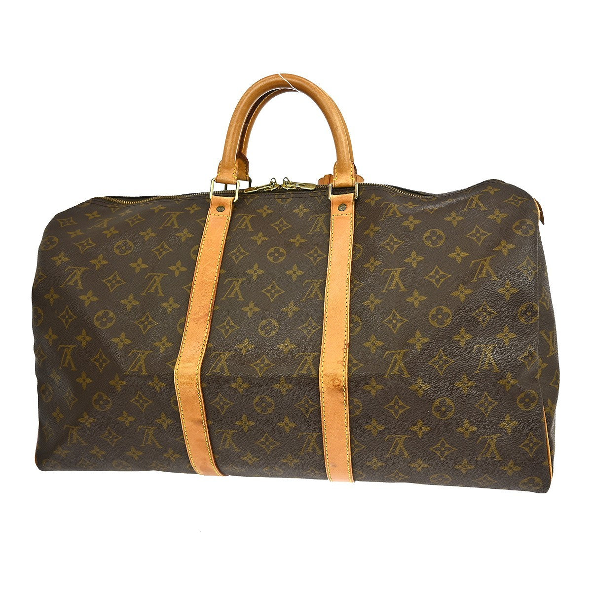 Louis Vuitton Louis Vuitton Keepall Bandouliere Bag Monogram Canvas Brown Canvas Travel Bag Bag (Pre-Loved)