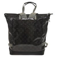 Louis Vuitton Zipped Tote Limited Edition Monogram Eclipse Glaze Canvas Black Canvas Backpack Bag (Authentic Pre-Loved)