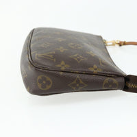 Louis Vuitton Pochette Accessoires Nm Monogram Canvas Brown Canvas Clutche & Pouche Bag (Pre-Loved)