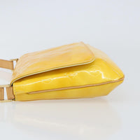 Louis Vuitton Thompson Street Handbag Monogram Vernis Yellow Patent_Leather Shoulder Bag Bag (Pre-Loved)