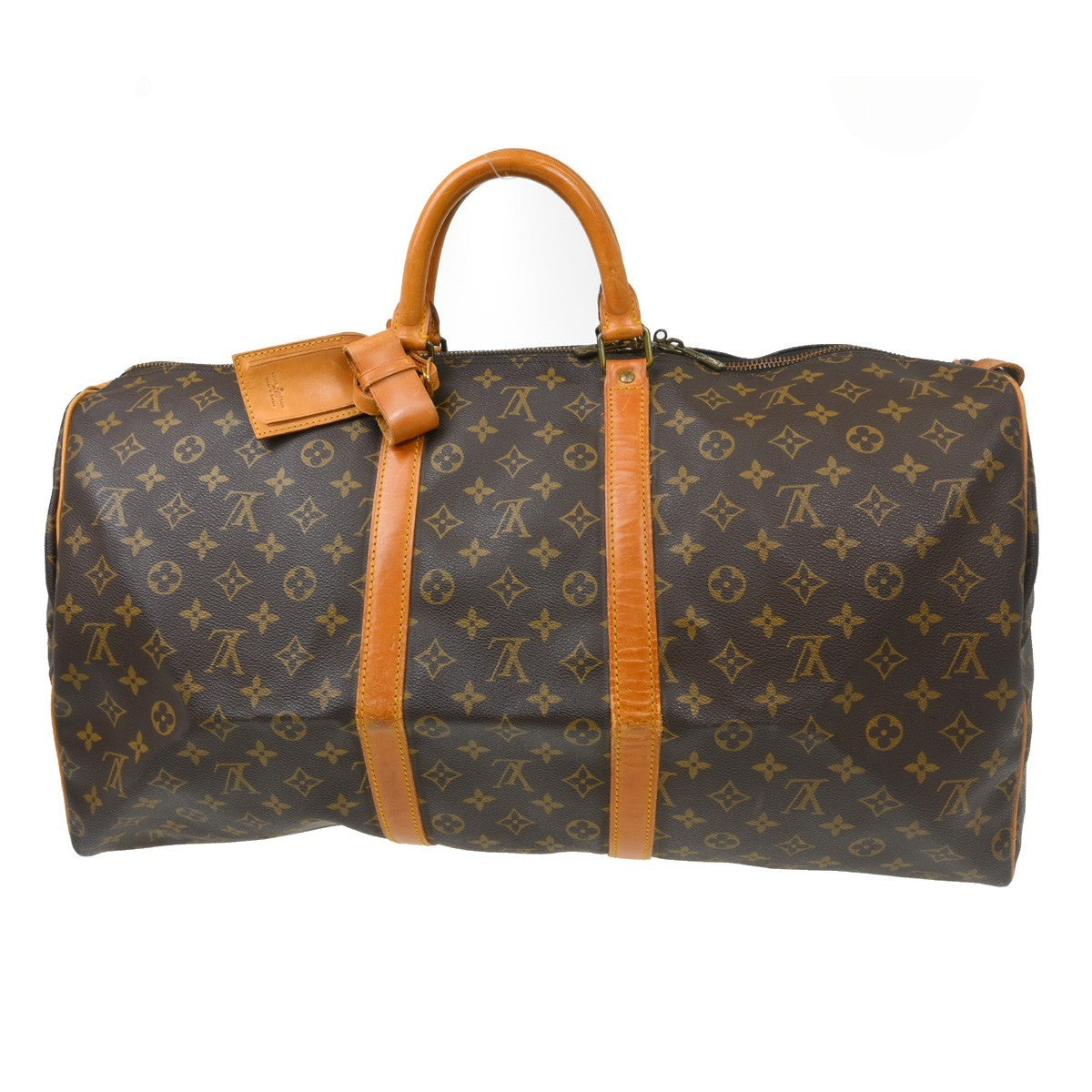 Louis Vuitton Louis Vuitton Keepall Bag Monogram Canvas Brown Canvas Travel Bag Bag (Pre-Loved)