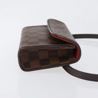 Louis Vuitton Florentine Waist Bag Monogram Canvas Brown Canvas Clutche & Pouche Bag (Authentic Pre-Loved)