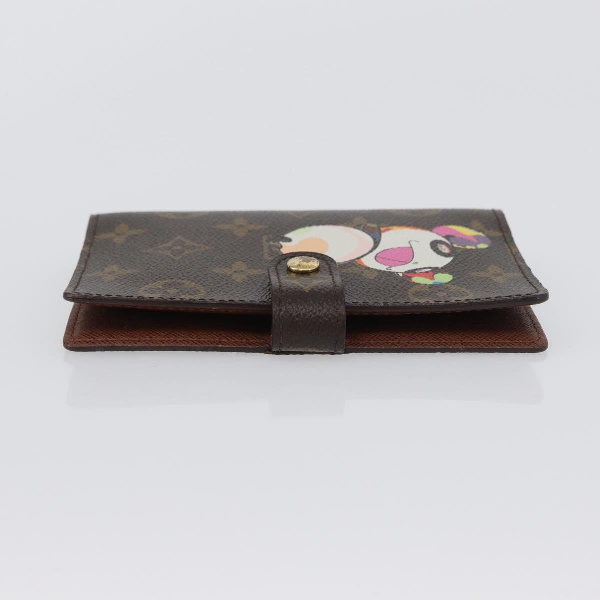 Louis Vuitton Agenda Cover Monogram Panda Brown Canvas Wallets Accessory (Pre-Loved)