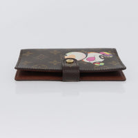 Louis Vuitton Agenda Cover Monogram Panda Brown Canvas Wallets Accessory (Pre-Loved)