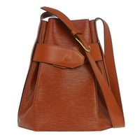 Louis Vuitton Louis Vuitton Vintage Sac D'epaule Handbag Epi Leather Brown Leather Shoulder Bag Bag (Pre-Loved)