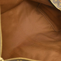 Louis Vuitton Keepall Bandouliere Bag Monogram Canvas Brown Canvas Travel Bag Bag (Pre-Loved)