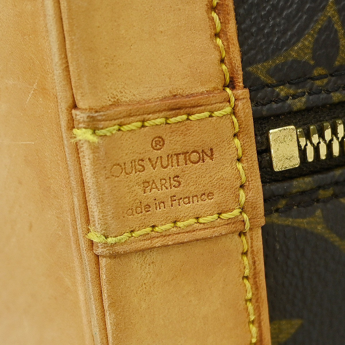 Louis Vuitton Louis Vuitton Alma Handbag Monogram Canvas Brown Canvas Handbag (Pre-Loved)