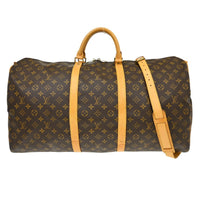 Louis Vuitton Louis Vuitton Keepall Bandouliere Bag Monogram Canvas Brown Canvas Travel Bag Bag (Authentic Pre-Loved)