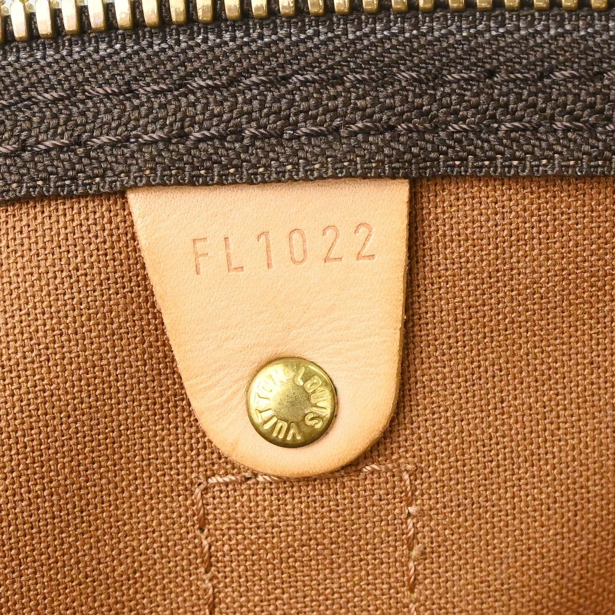 Louis Vuitton Keepall Bag Monogram Canvas Brown Canvas Travel Bag Bag (Pre-Loved)
