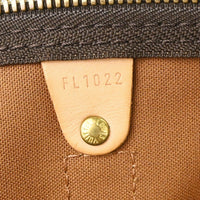 Louis Vuitton Keepall Bag Monogram Canvas Brown Canvas Travel Bag Bag (Pre-Loved)