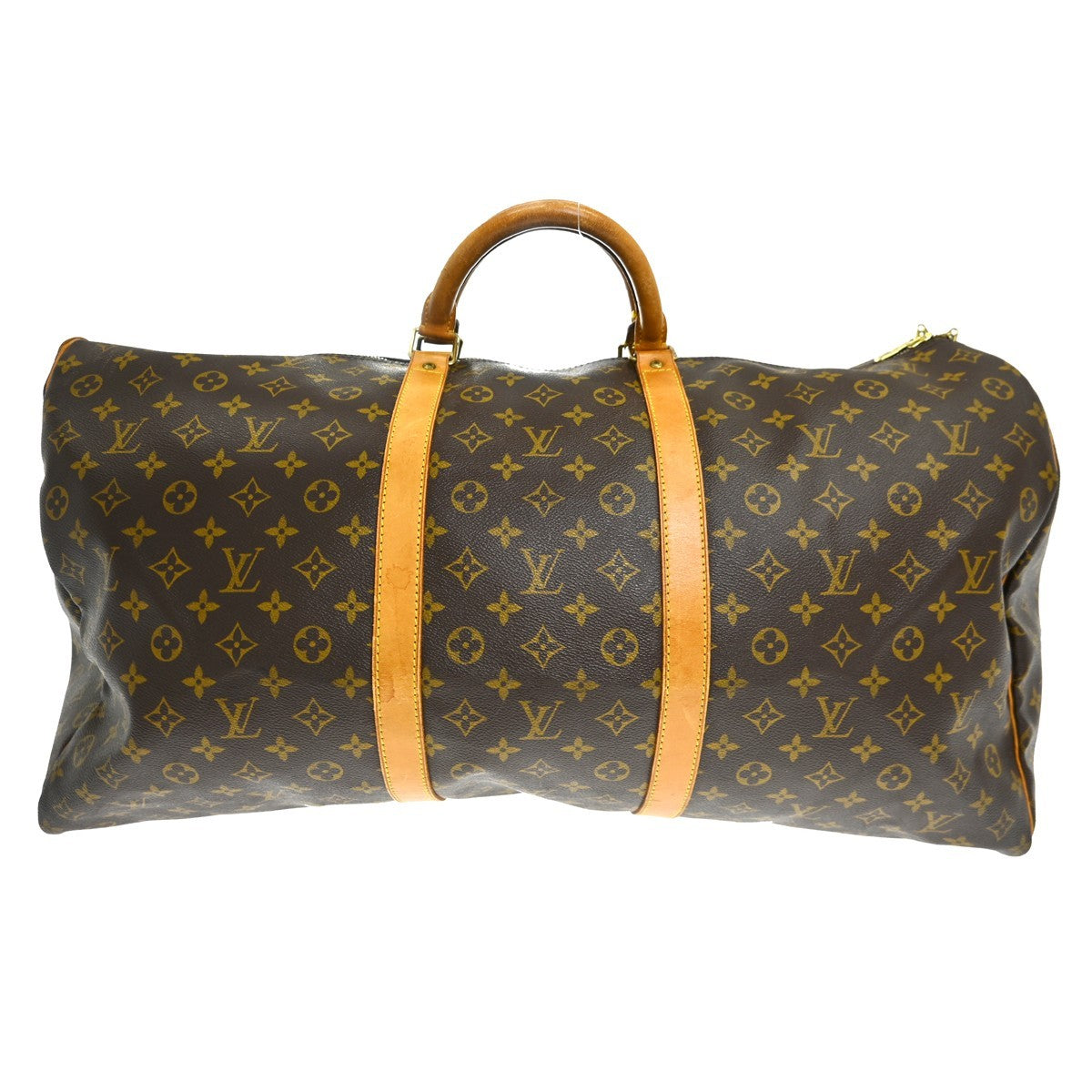 Louis Vuitton Louis Vuitton Keepall Bag Monogram Canvas Brown Canvas Travel Bag Bag (Authentic Pre-Loved)