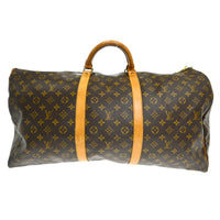 Louis Vuitton Louis Vuitton Keepall Bag Monogram Canvas Brown Canvas Travel Bag Bag (Authentic Pre-Loved)