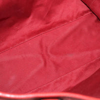 Gucci Vintage Open Tote Gg Canvas Red Canvas Tote Bag Bag (Authentic Pre-Loved)