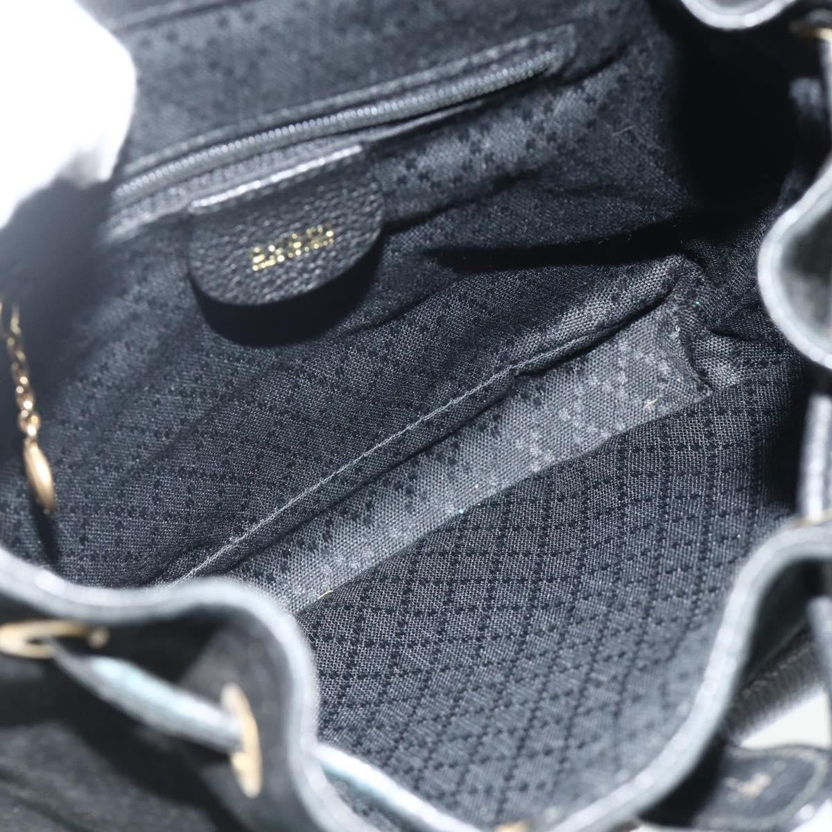 Gucci Gucci Bamboo Backpack Daim Black Suede Backpack Bag (Authentic Pre-Loved)