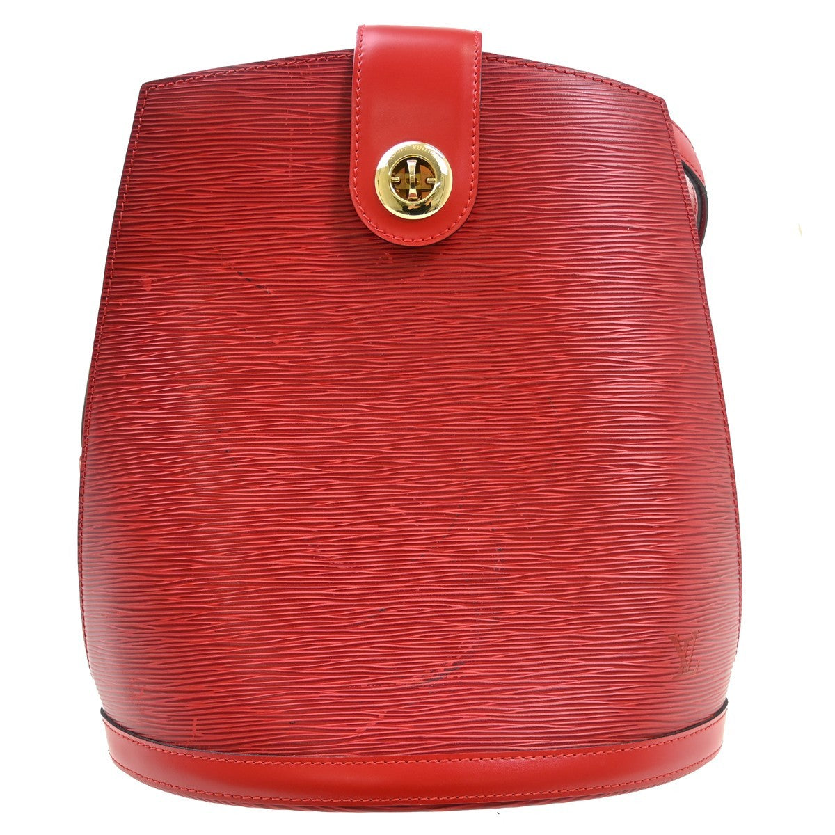 Louis Vuitton Louis Vuitton Cluny Shoulder Bag Epi Leather Red Leather Shoulder Bag Bag (Pre-Loved)