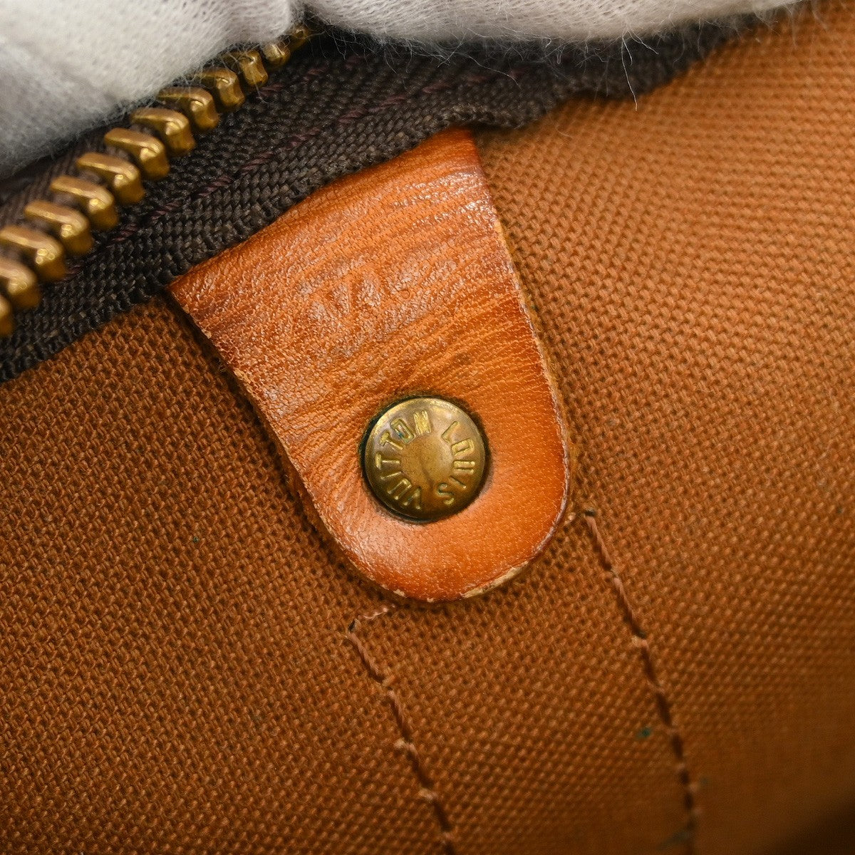 Louis Vuitton Louis Vuitton Keepall Bag Monogram Canvas Brown Canvas Travel Bag Bag (Authentic Pre-Loved)