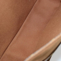 Louis Vuitton Abbesses Messenger Bag Monogram Canvas Brown Canvas Shoulder Bag Bag (Pre-Loved)