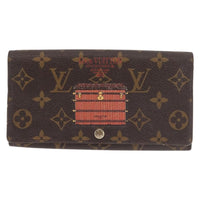 Louis Vuitton Vintage Sarah Wallet Monogram Canvas Brown Canvas Wallets Accessory (Authentic Pre-Loved)