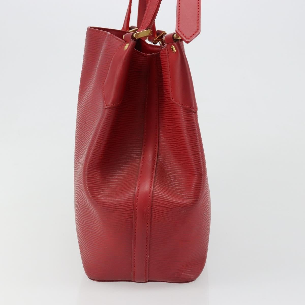 Louis Vuitton Louis Vuitton Mandara Handbag Epi Leather Red Leather Shoulder Bag Bag (Authentic Pre-Loved)