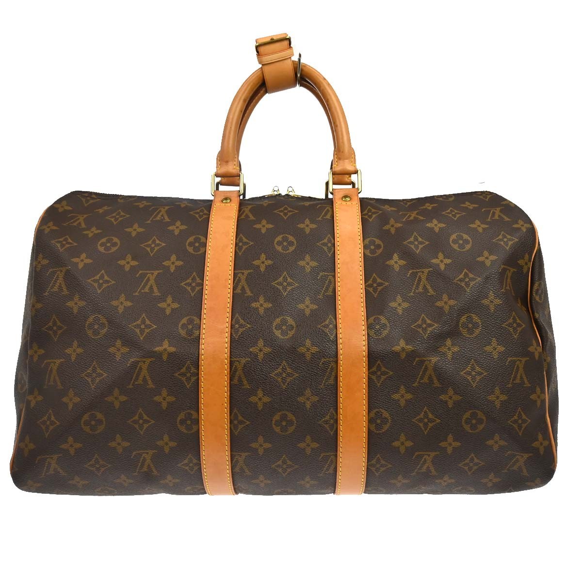 Louis Vuitton Louis Vuitton Keepall Bag Monogram Canvas Brown Canvas Travel Bag Bag (Pre-Loved)