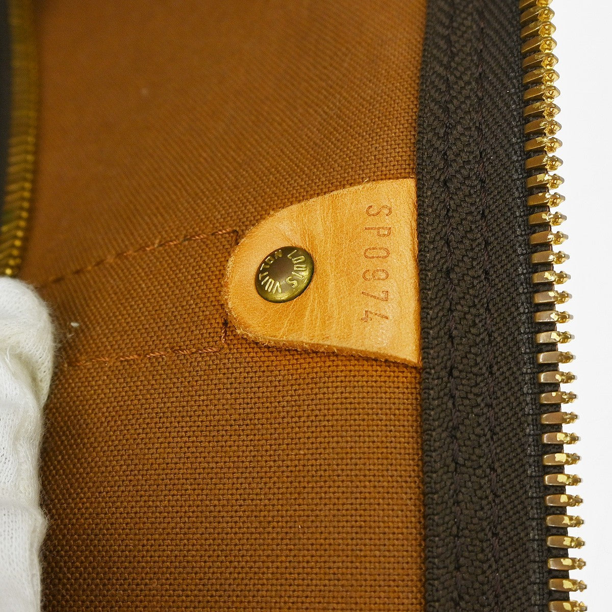 Louis Vuitton Keepall Bag Monogram Canvas Brown Canvas Travel Bag Bag (Pre-Loved)