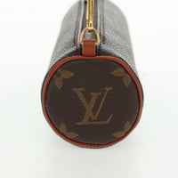 Louis Vuitton Papillon Pochette Monogram Canvas Brown Canvas Clutche & Pouche Bag (Authentic Pre-Loved)