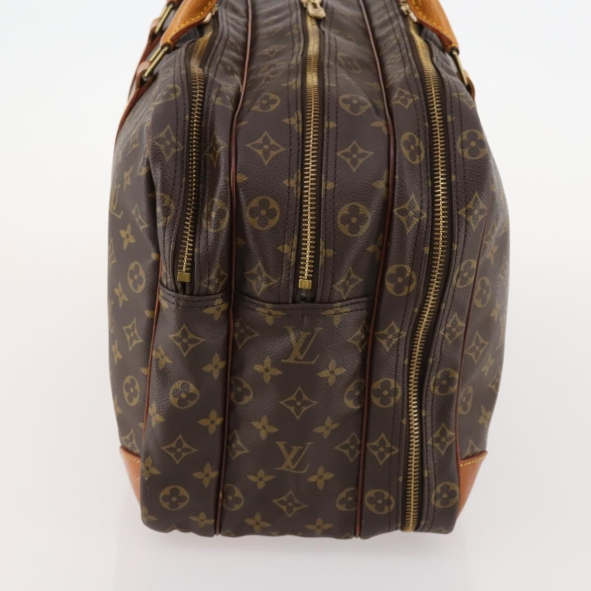 Louis Vuitton Sac Trois Poches Handbag Monogram Canvas Brown Canvas Travel Bag Bag (Pre-Loved)