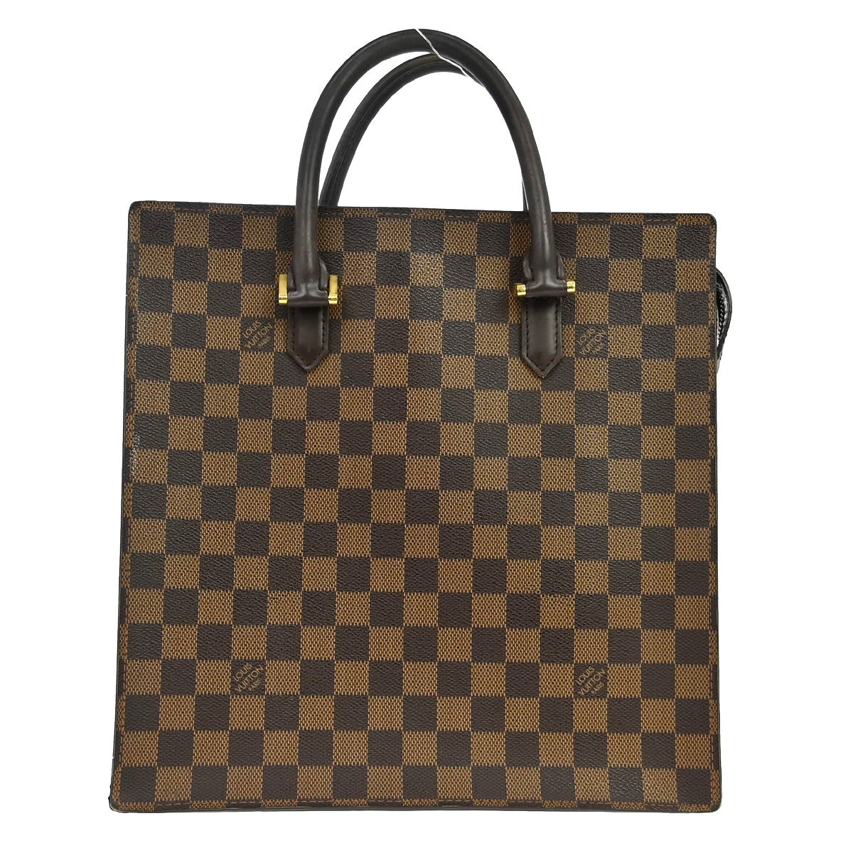 Louis Vuitton Venice Sac Plat Bag Damier Brown Canvas Tote Bag Bag (Pre-Loved)