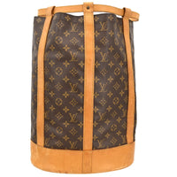 Louis Vuitton Louis Vuitton Randonnee Backpack Monogram Canvas Brown Canvas Backpack Bag (Pre-Loved)