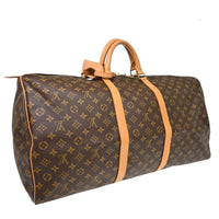 Louis Vuitton Louis Vuitton Keepall Bag Monogram Canvas Brown Canvas Travel Bag Bag (Pre-Loved)