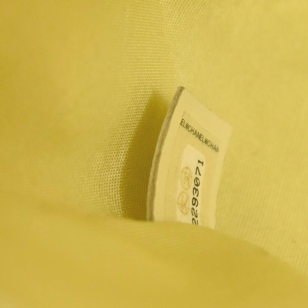 Chanel Boy Flap Bag Quilted Lambskin Yellow Leather Shoulder Bag Bag (Authentic Pre-Loved)