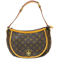 Louis Vuitton Tulum Handbag Monogram Canvas Brown Canvas Shoulder Bag Bag (Pre-Loved)