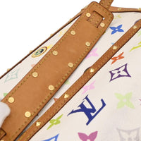 Louis Vuitton Eye Miss You Bag Monogram Multicolor White Canvas Clutche & Pouche Bag (Authentic Pre-Loved)