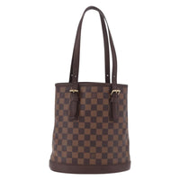 Louis Vuitton Marais Bucket Bag Damier Brown Canvas Shoulder Bag Bag (Pre-Loved)
