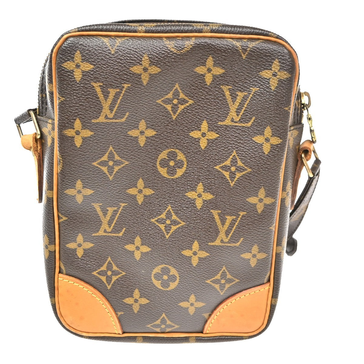 Louis Vuitton Amazone Bag Monogram Canvas Brown Canvas Shoulder Bag Bag (Authentic Pre-Loved)