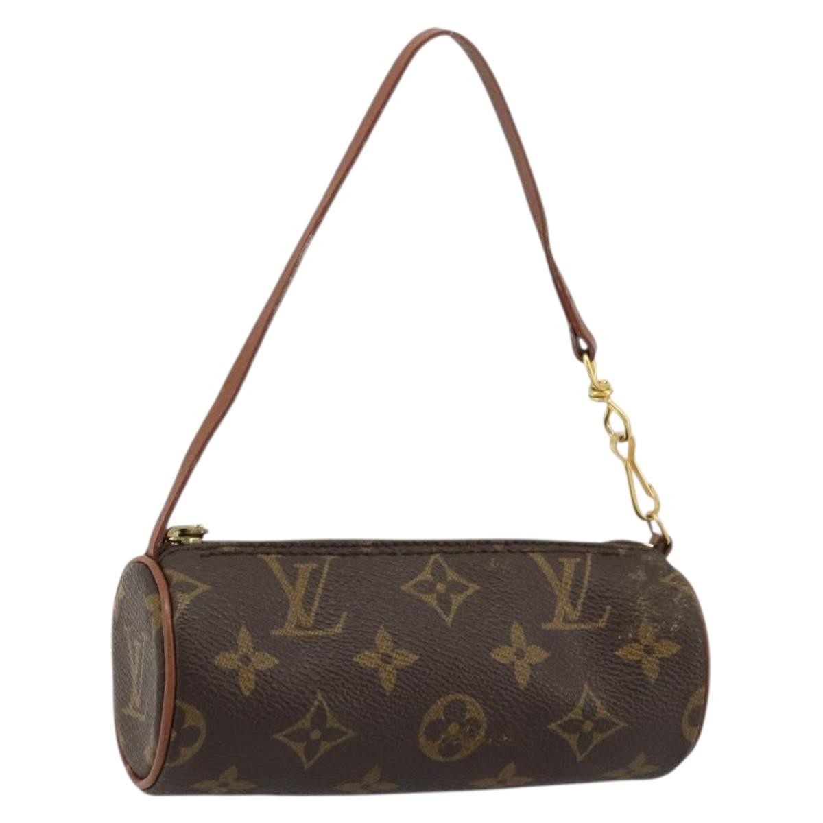 Louis Vuitton Papillon Pochette Monogram Canvas Brown Canvas Clutche & Pouche Bag (Pre-Loved)