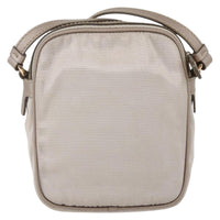 Salvatore Ferragamo Vala Shoulder Bag Nylon Beige Nylon Shoulder Bag Bag (Authentic Pre-Loved)