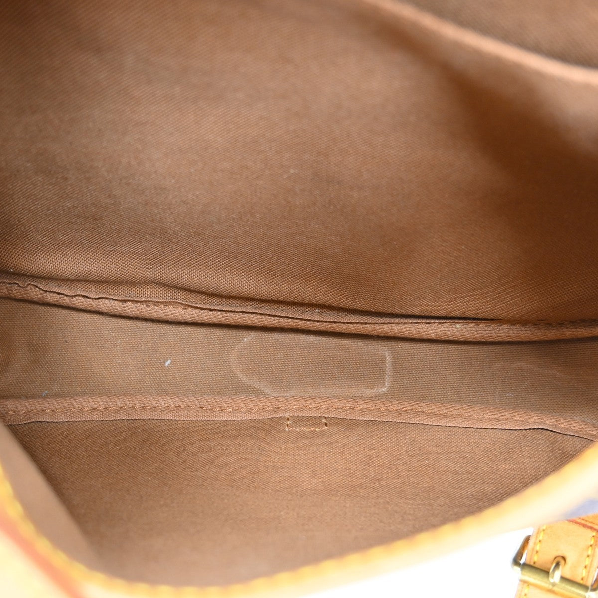 Louis Vuitton Louis Vuitton Saumur Handbag Monogram Canvas Brown Canvas Shoulder Bag Bag (Authentic Pre-Loved)