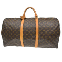 Louis Vuitton Louis Vuitton Keepall Bag Monogram Canvas Brown Canvas Travel Bag Bag (Pre-Loved)