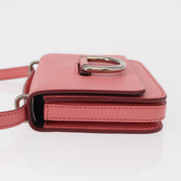 Burberry D-Ring Shoulder Bag Leather Pink Leather Shoulder Bag Bag (Pre-Loved)