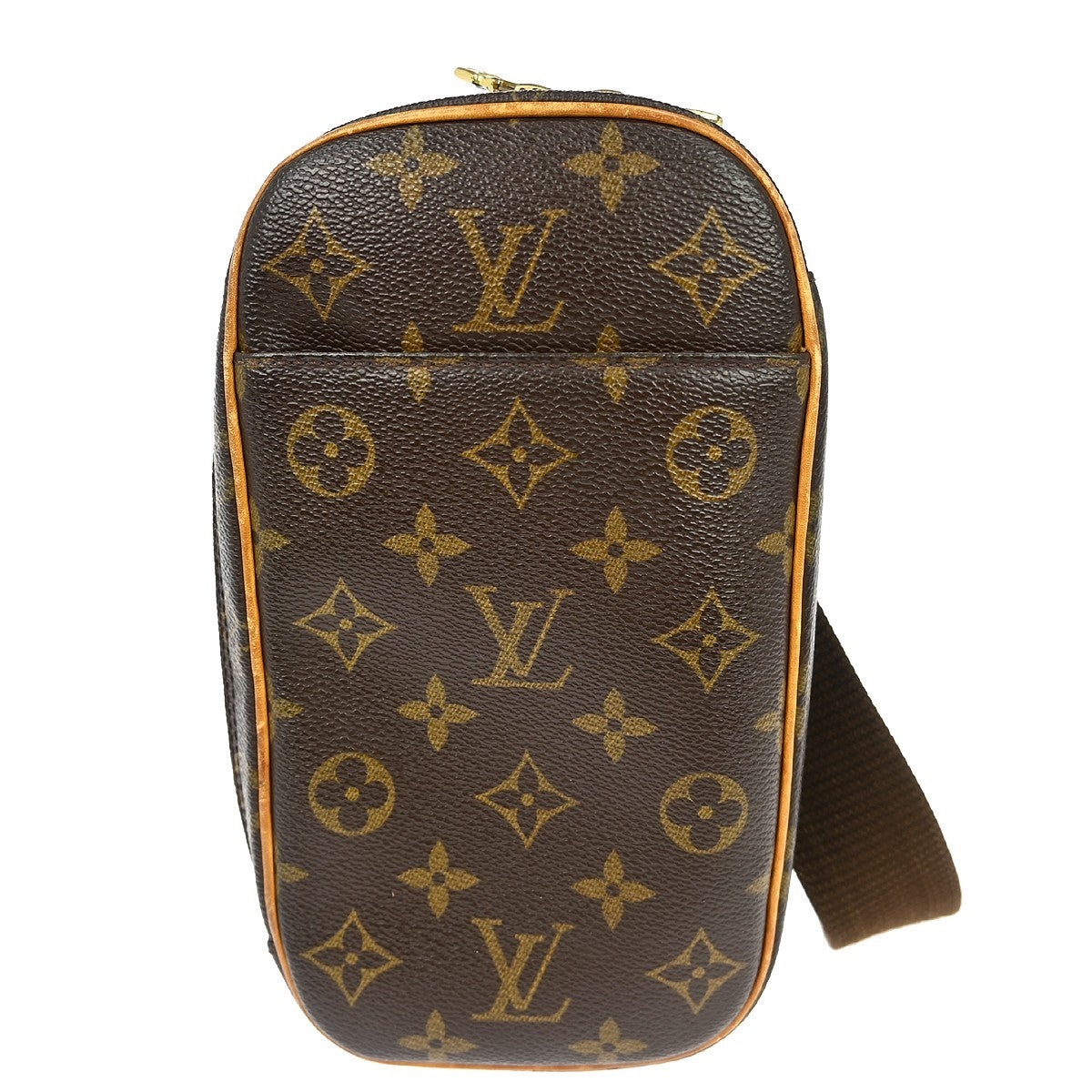 Louis Vuitton Pochette Gange Monogram Canvas Brown Canvas Clutche & Pouche Bag (Pre-Loved)