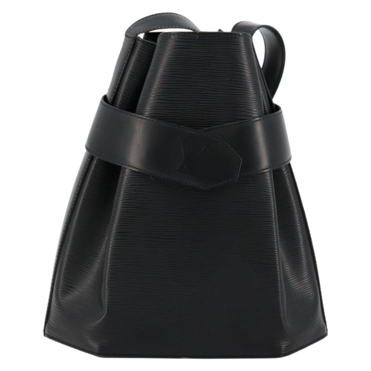 Louis Vuitton Vintage Sac D'epaule Handbag Epi Leather Black Leather Shoulder Bag Bag (Pre-Loved)