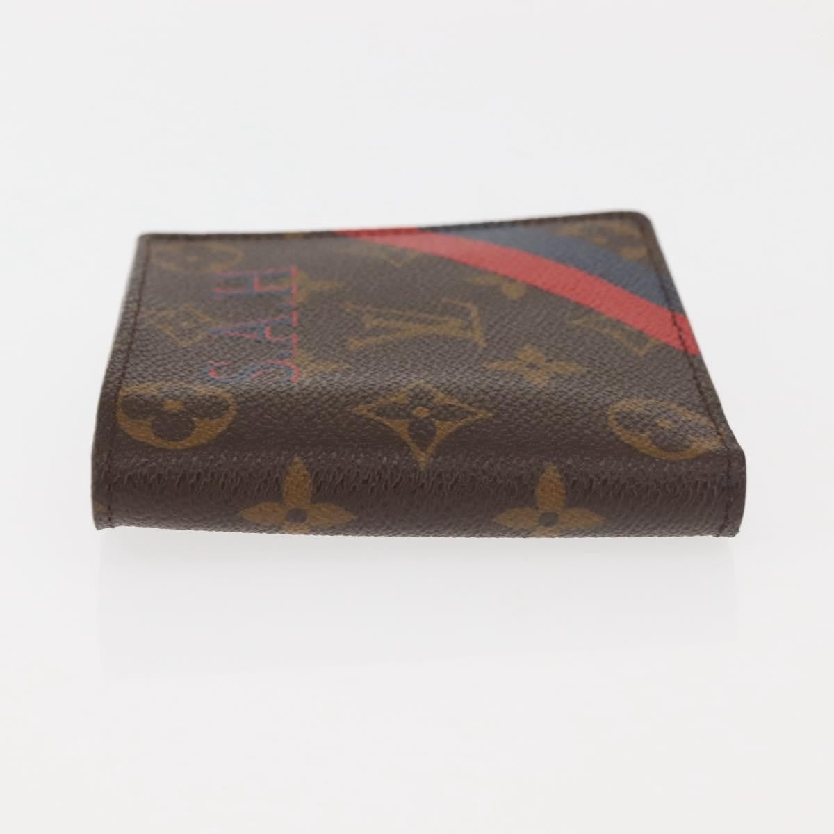 Louis Vuitton Marco Wallet Nm Monogram Canvas Brown Canvas Wallets Accessory (Authentic Pre-Loved)