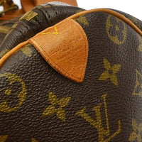 Louis Vuitton Keepall Bag Monogram Canvas Brown Canvas Travel Bag Bag (Pre-Loved)
