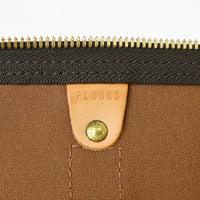 Louis Vuitton Keepall Bag Monogram Canvas Brown Canvas Travel Bag Bag (Pre-Loved)