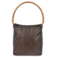 Louis Vuitton Louis Vuitton Monogram Looping Handbag Monogram Canvas Brown Canvas Shoulder Bag Bag (Authentic Pre-Loved)